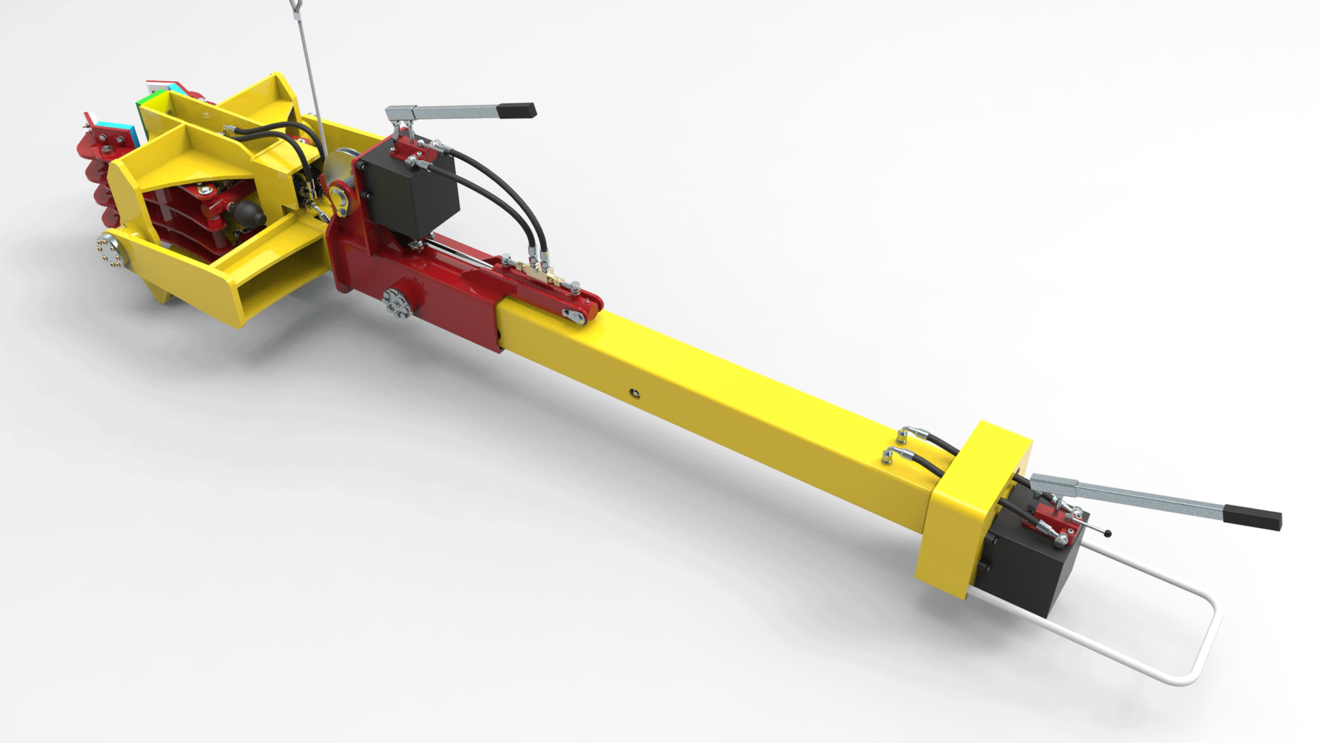 rendered model